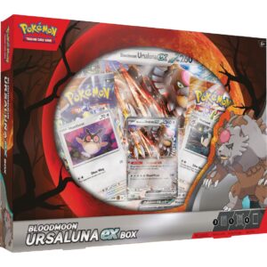 Buy Pokémon Bloodmoon Ursaluna EX Collection Box For Sale Online