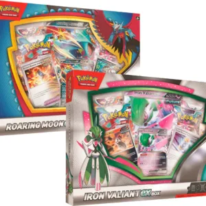 Pokemon Roaring Moon/Iron Valiant EX Box