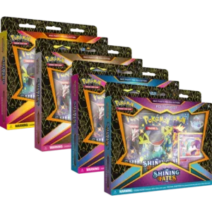 Pokemon Shining Fates Mad Party Pin Collection