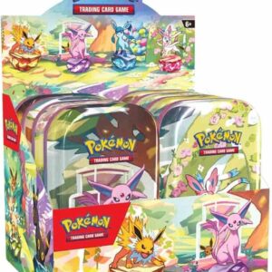 Pokémon TCG: Scarlet & Violet - Prismatic Evolutions - Mini Tin - Display (8 Tins)