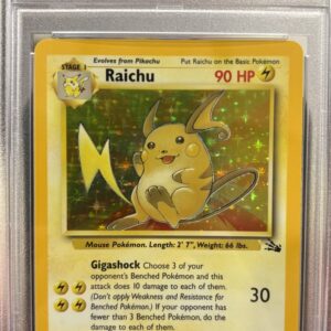 Raichu Holo - PSA 8 - 14/62