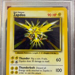 Zapdos Base Set Holo - PSA 8 - 16/102