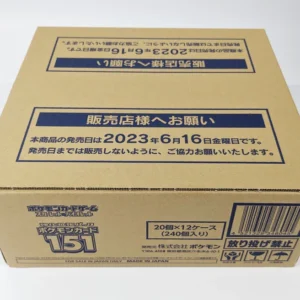 Buy Scarlet & Violet 151 Japanese Booster Case