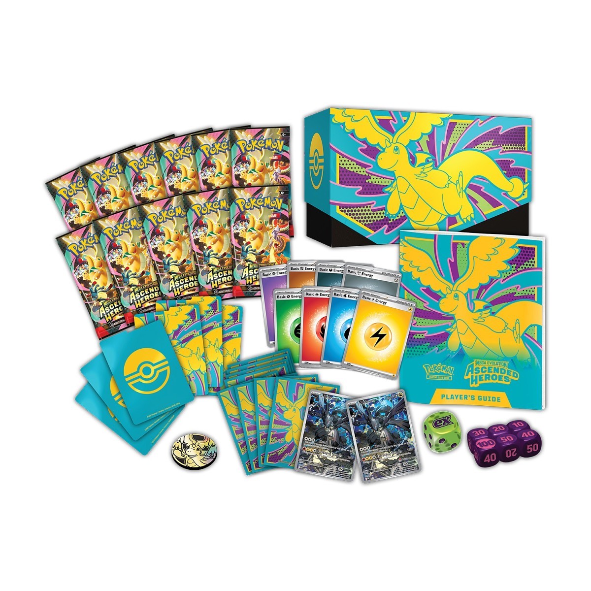 Mega Evolution-Ascended Heroes Pokémon Center Elite Trainer Box - Image 2