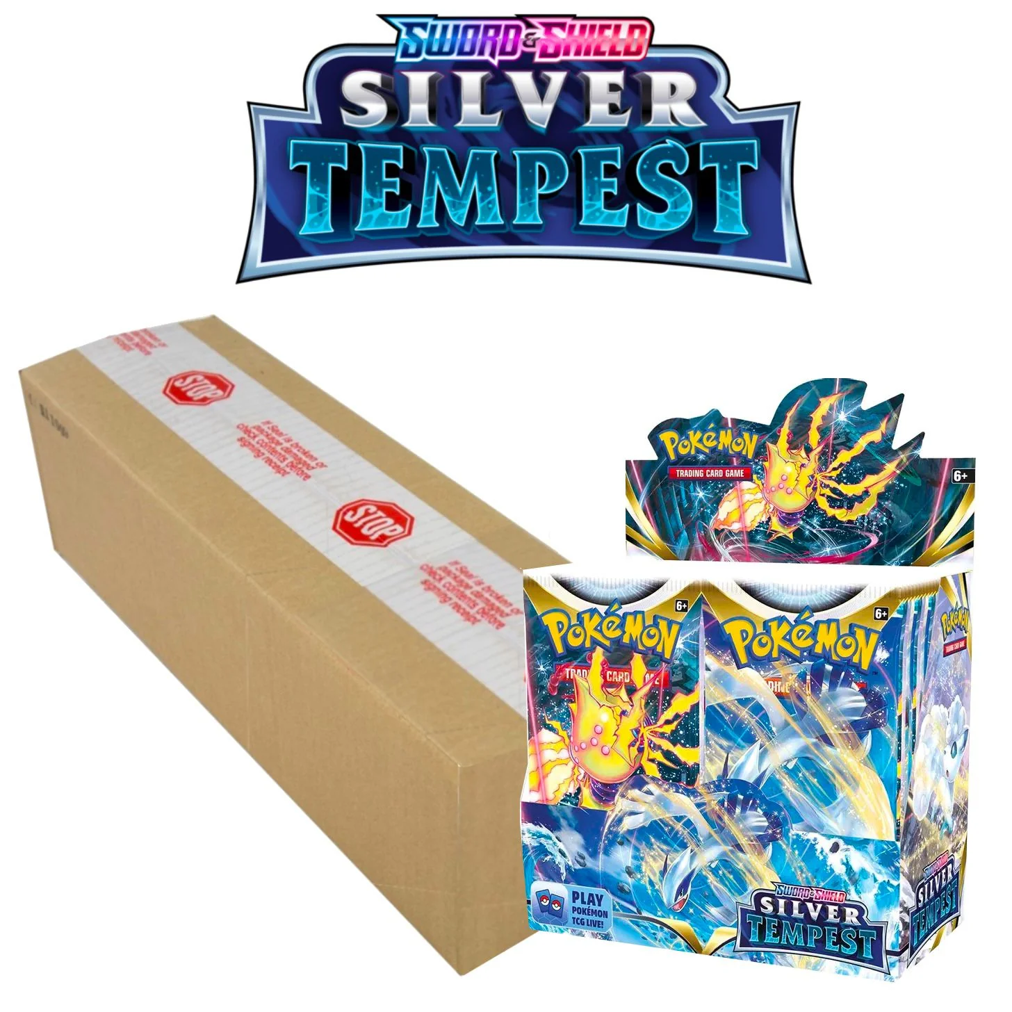 Buy Silver Tempest Booster Box Case Online